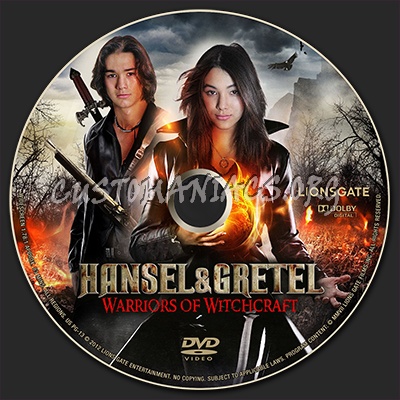 Hansel and Gretel dvd label