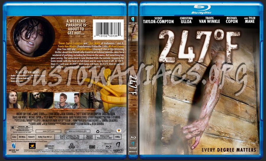 247 Degrees Fahrenheit blu-ray cover