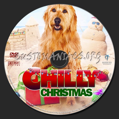 Chilly Christmas dvd label