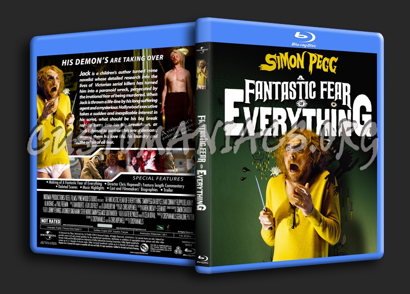 A Fantastic Fear of Everything blu-ray cover