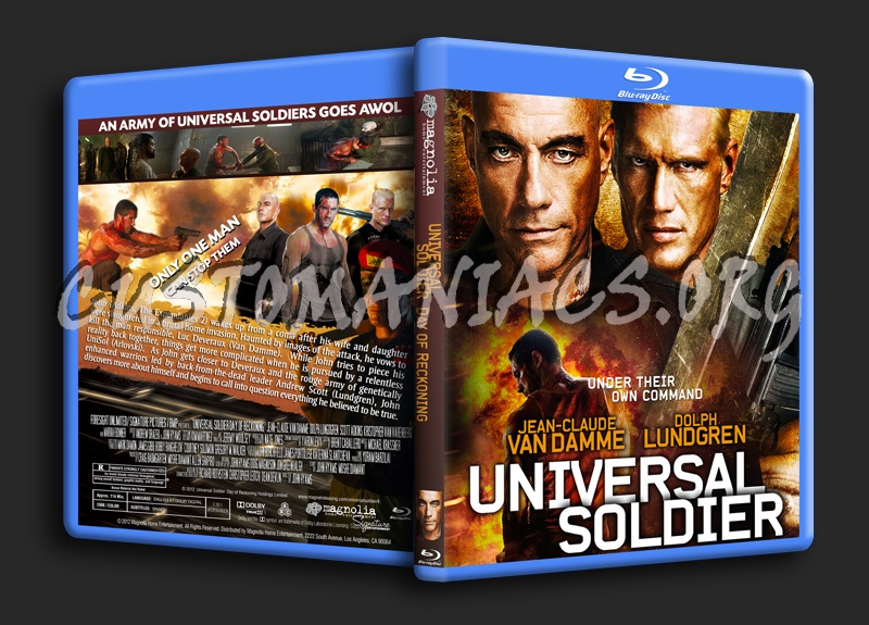 Universal Soldier Day Of Reckoning blu-ray cover