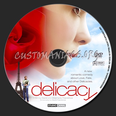 Delicacy dvd label