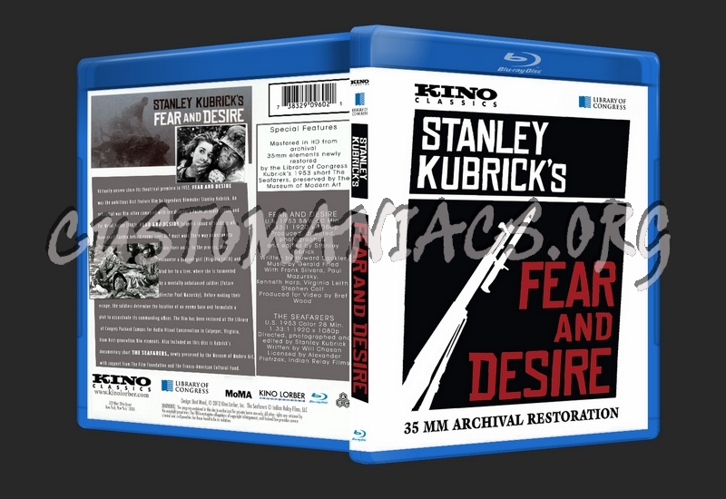 Fear and Desire blu-ray cover