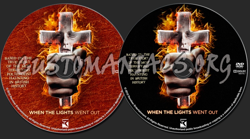 When the Lights Went Out dvd label