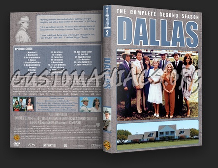 Dallas - The Original Series - Seasons 1 & 2 Split (By Request) dvd cover