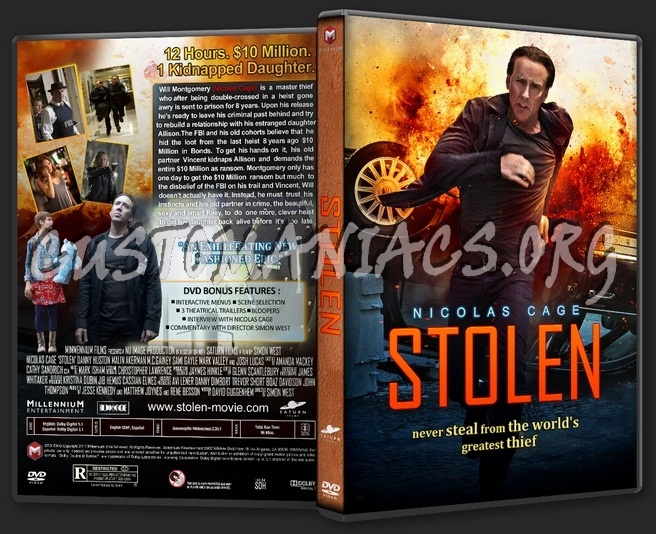 Stolen (2012) dvd cover