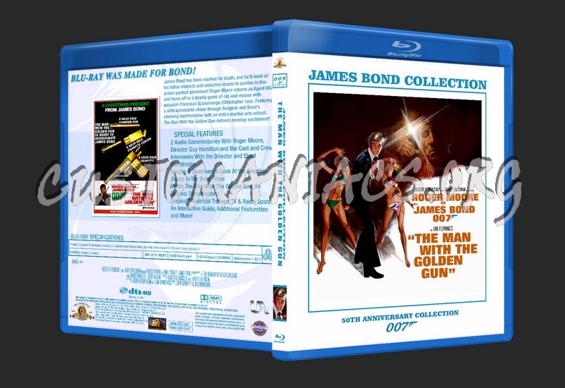 James Bond 50th Anniversary Collection blu-ray cover blu-ray cover