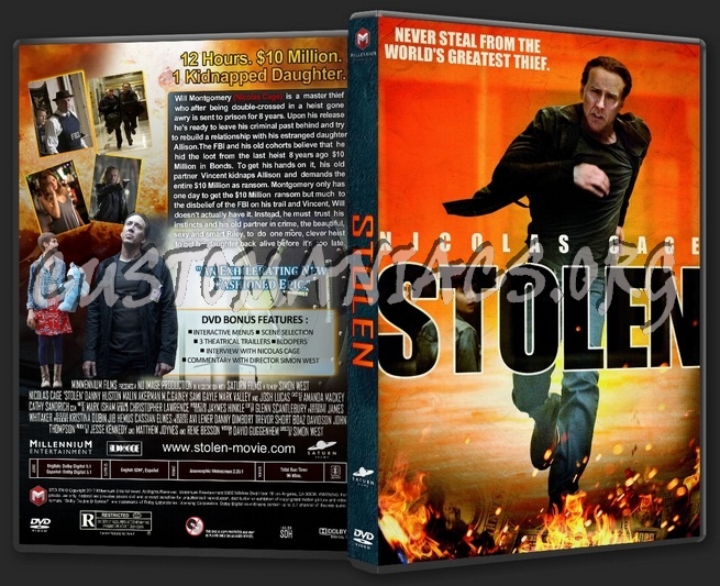 Stolen (2012) dvd cover