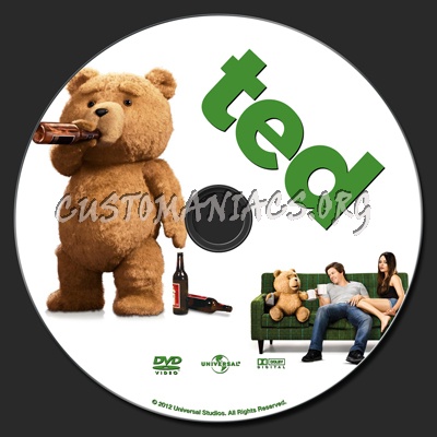 Ted dvd label