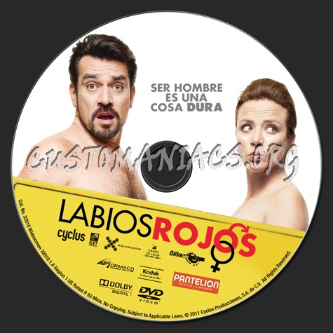 Labios Rojos aka Red Lips dvd label