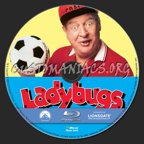 Ladybugs blu-ray label