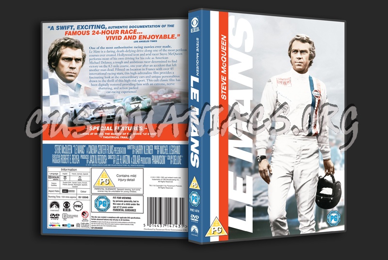 Le Mans dvd cover