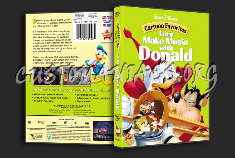 Let's Make Music With Donald dvd cover