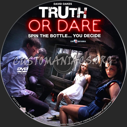 Truth or Dare dvd label