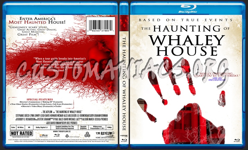 The Haunting of Whaley House blu-ray cover