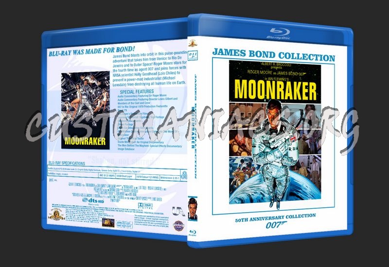 James Bond 50th Anniversary Collection blu-ray cover blu-ray cover