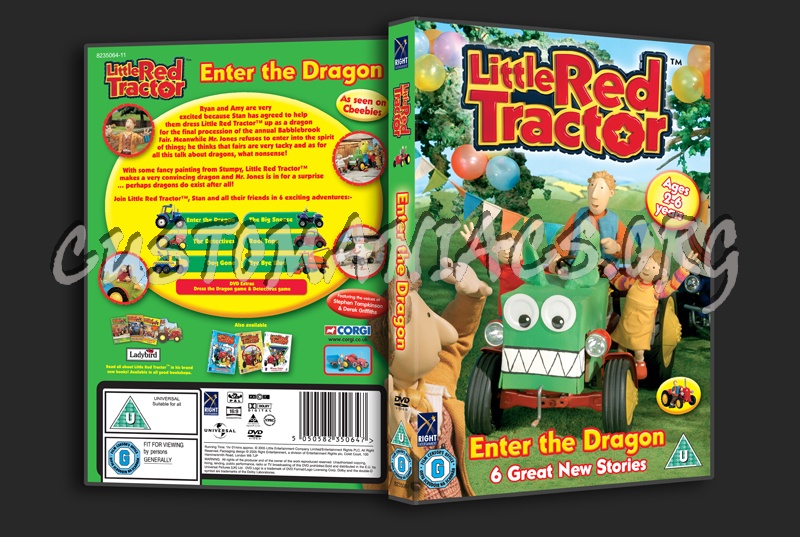 Little Red Tractor: Enter the Dragon dvd cover