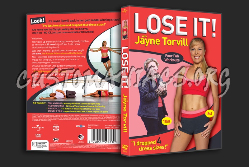 Lose It! with Jayne Torvill dvd cover