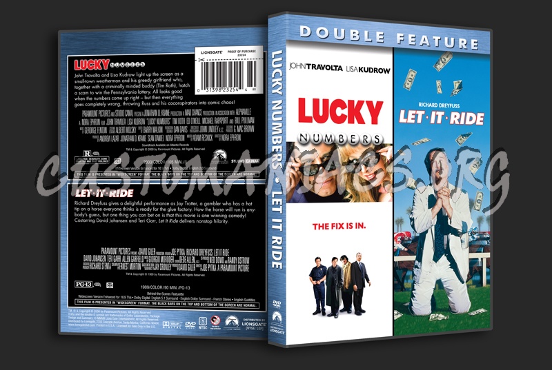 Lucky Numbers / Let It Ride dvd cover