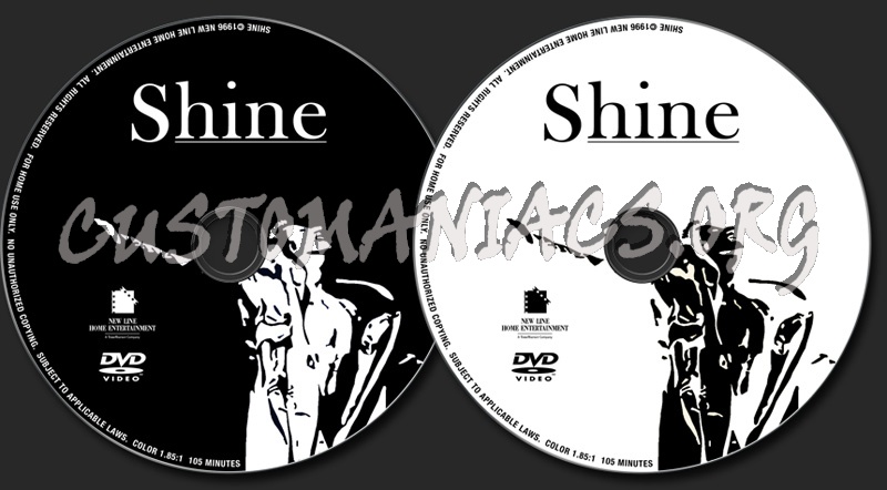 Shine dvd label