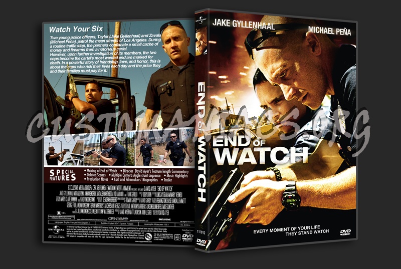 End of Watch dvd cover