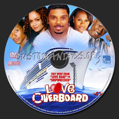 Love Overboard dvd label