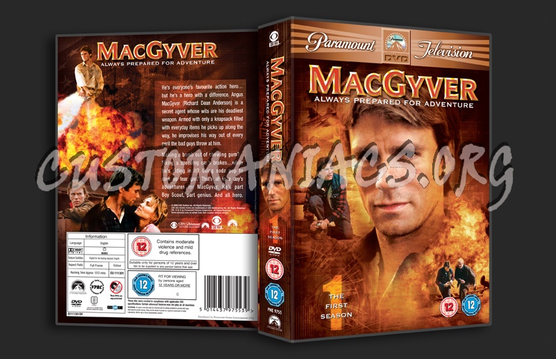 Macgyver Season 1 dvd cover