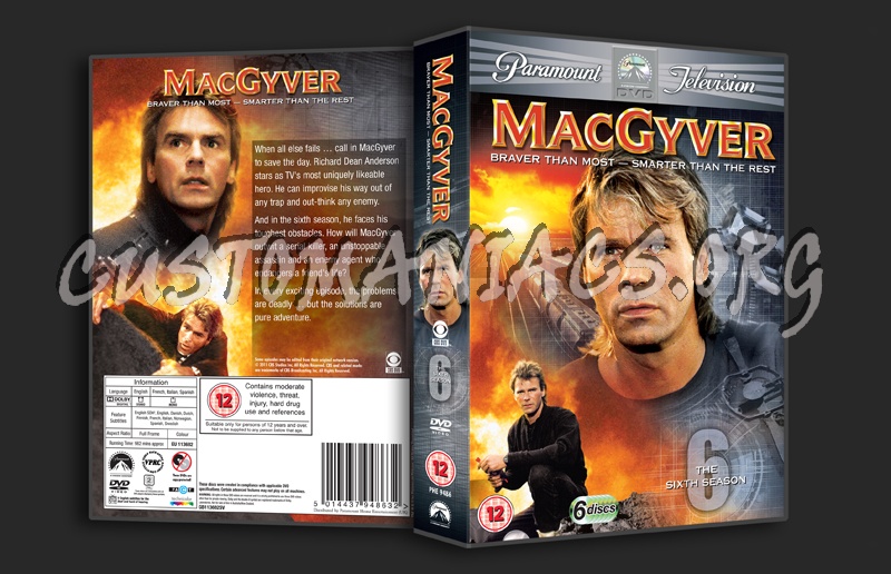 Macgyver Season 6 dvd cover