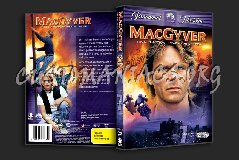 Macgyver Season 7 dvd cover