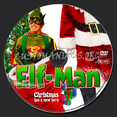 Elf Man dvd label