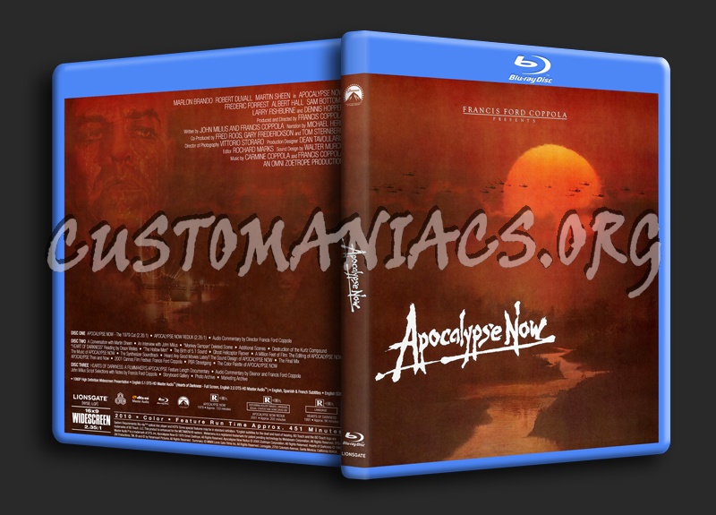 Apocalypse Now blu-ray cover