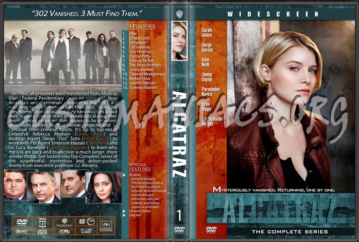 Alcatraz dvd cover