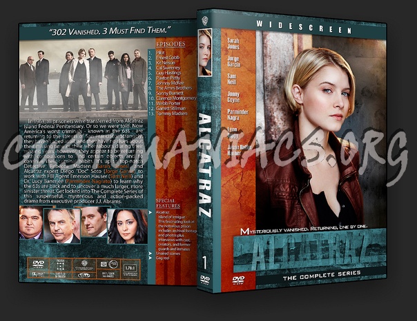 Alcatraz dvd cover