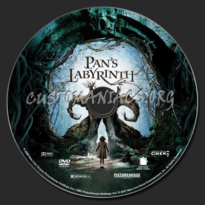 Pan's Labyrinth dvd label