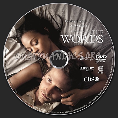 The Words dvd label