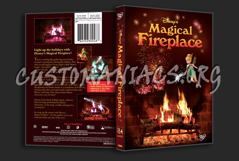 Magical Fireplace Dvd Cover Dvd Covers Labels By Customaniacs