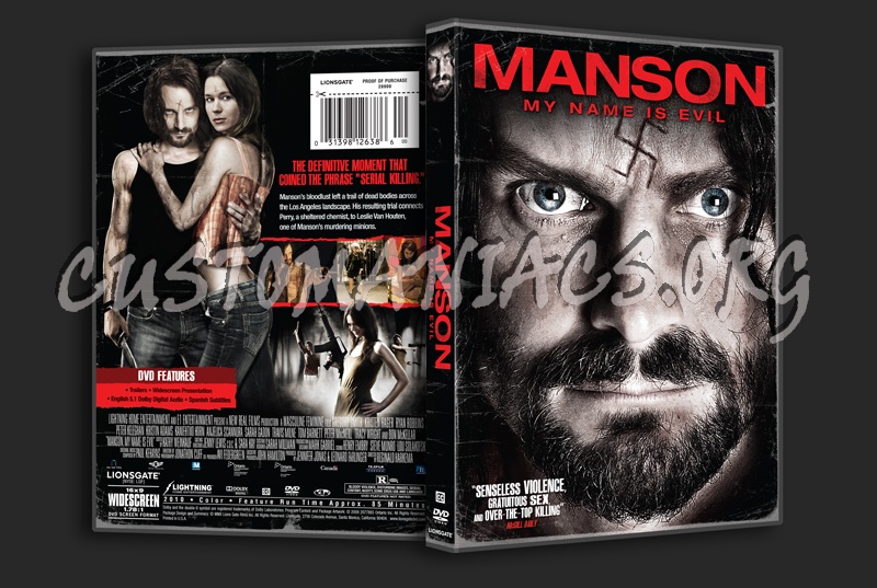 Manson My Name is Evil dvd cover