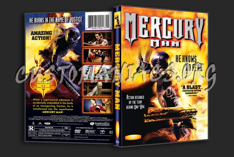 Mercury Man dvd cover