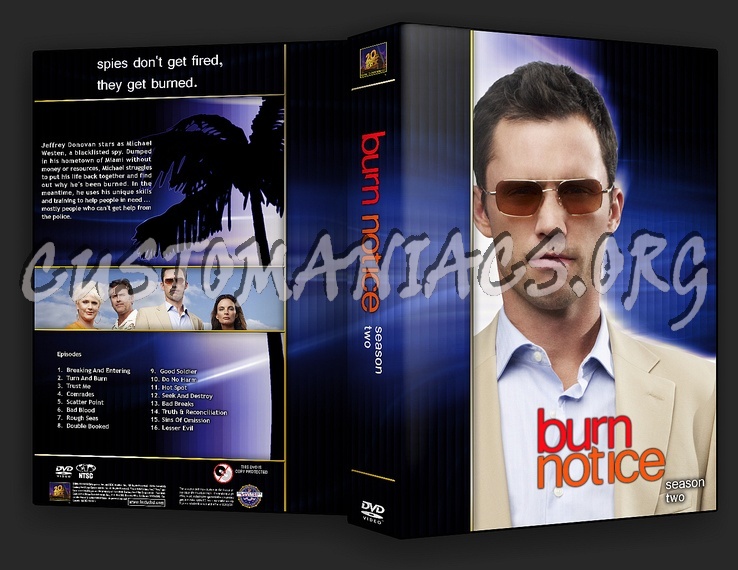 Burn Notice - TV Collection dvd cover