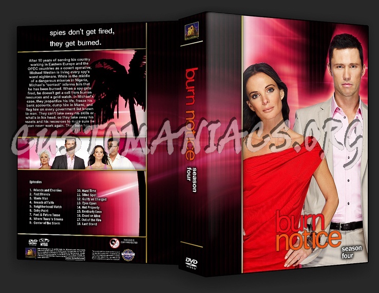 Burn Notice - TV Collection dvd cover