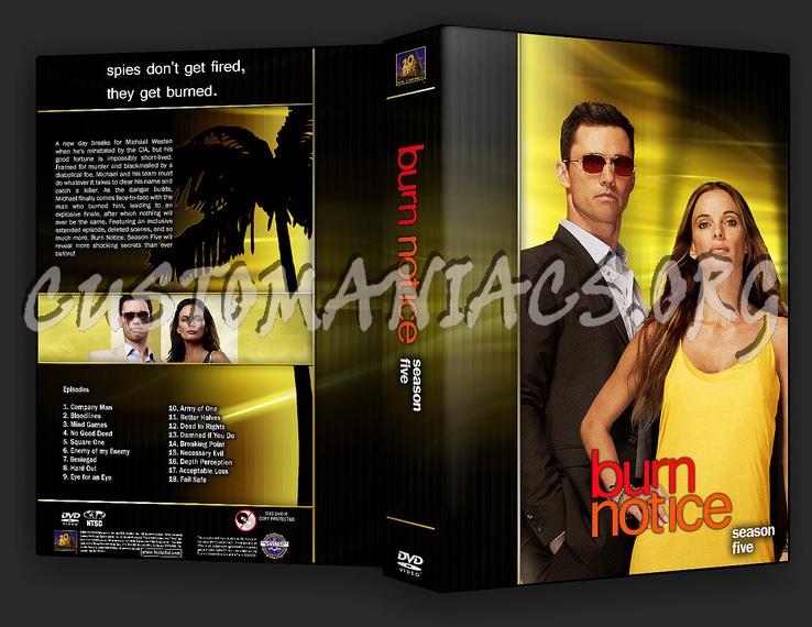 Burn Notice - TV Collection dvd cover