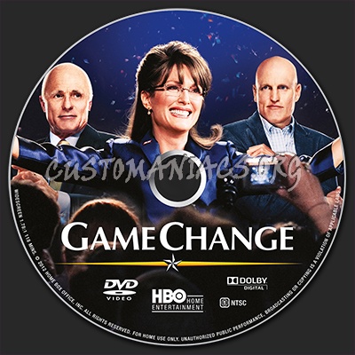 Game Change dvd label