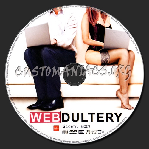 Webdultery dvd label