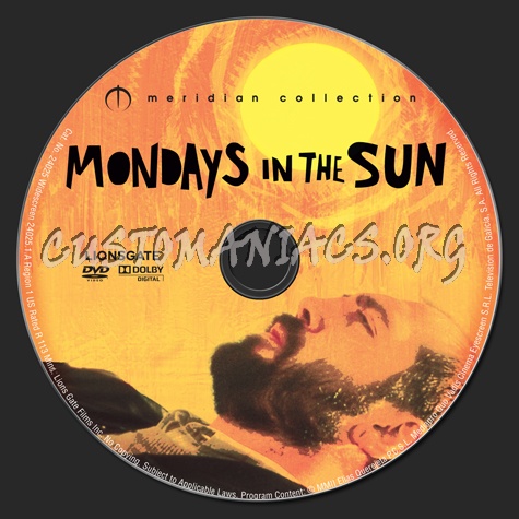 Mondays in the Sun dvd label