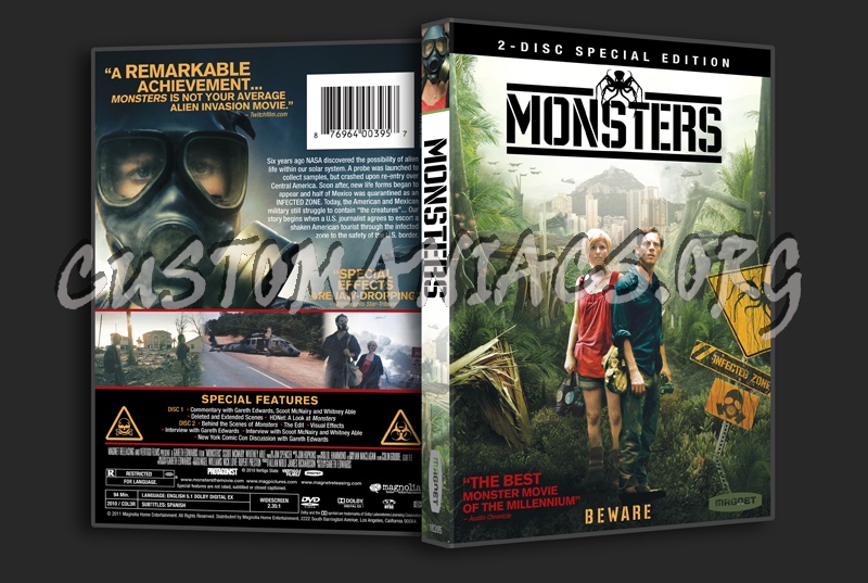 Monsters dvd cover