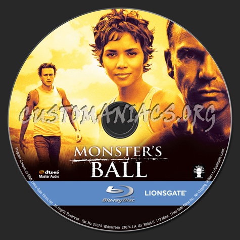 Monster's Ball blu-ray label