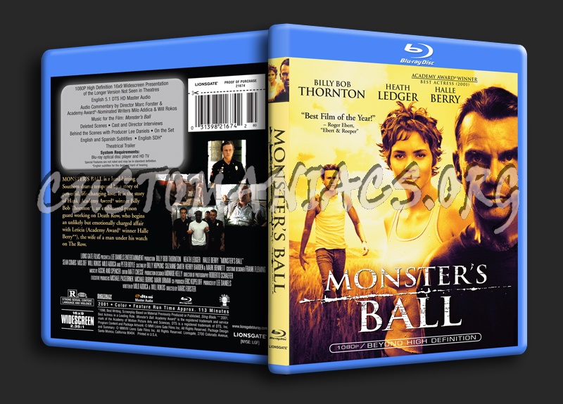 Monster's Ball blu-ray cover