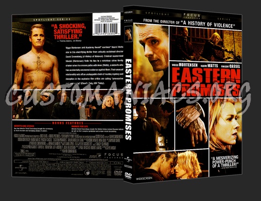 Eastern Promises dvd cover