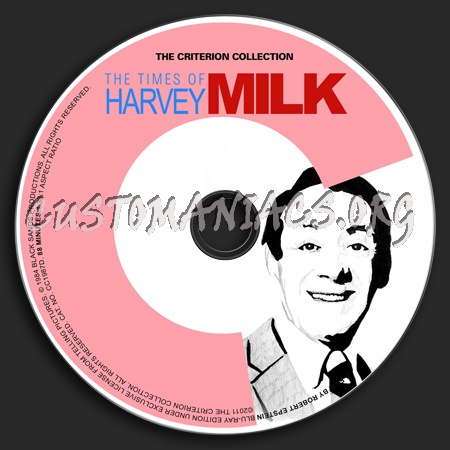 557 - Times Of Harvey Milk dvd label