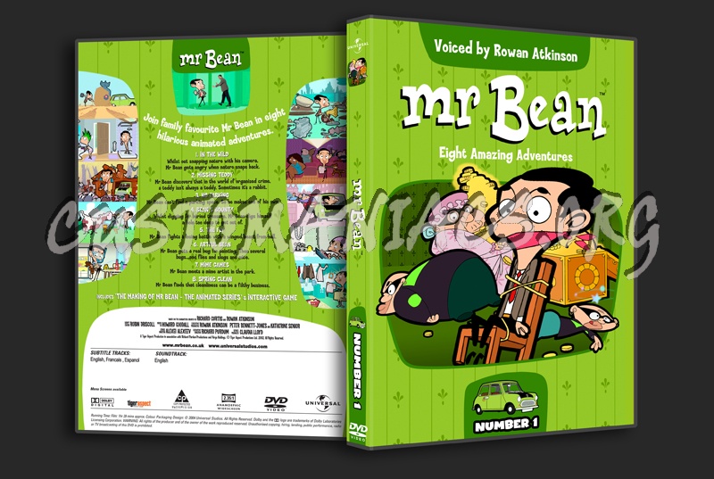 Mr Bean Number 1 dvd cover